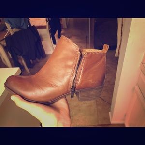 Lucky brand brown booties